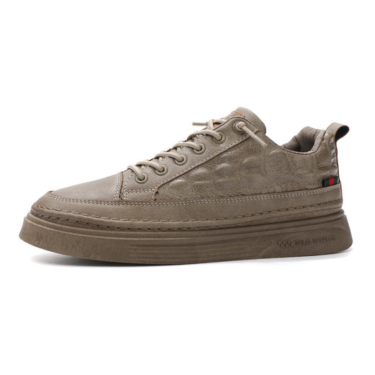 Tenis Skate Bajo Estampado Versátil para Hombre - Image 4