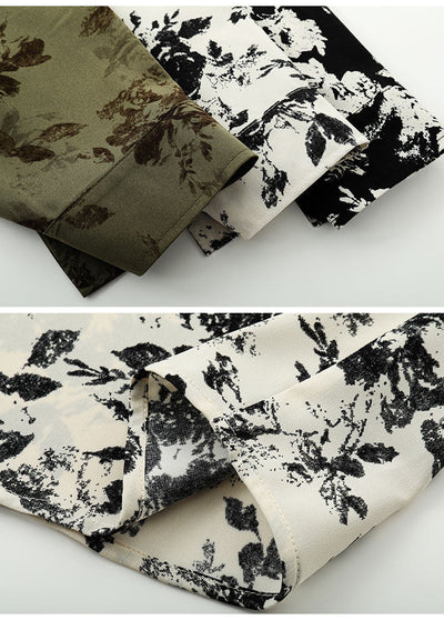 Camisa Manga Larga Ice Silk Estampada para Hombre - Image 16