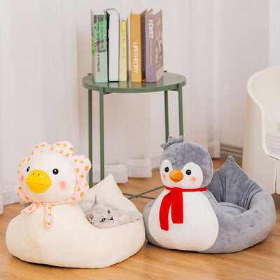 Arenero para Gatos con Diseño Infantil de Animales - Image 2