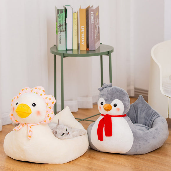 Arenero para Gatos con Diseño Infantil de Animales