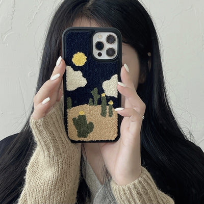 Funda Protectora Girasol Peluche para Celular - Image 6