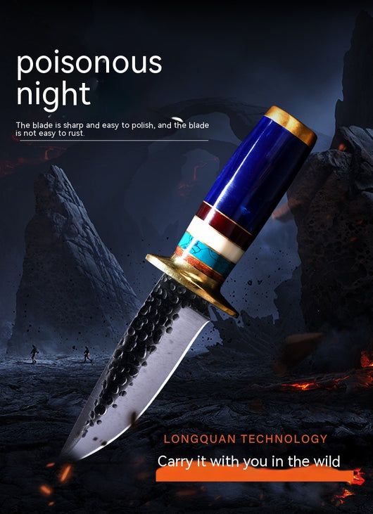 Cuchillo de Supervivencia Portátil para Aventuras al Aire Libre - Image 10
