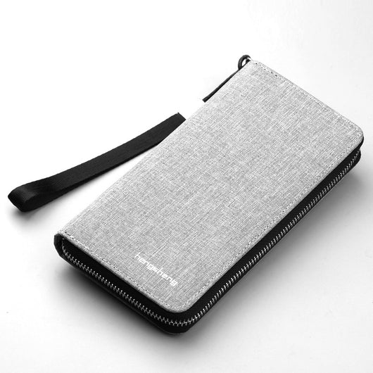 Cartera Clutch de Lona con Patrón Tide Brand para Hombre - Image 3