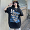 Camiseta Hombre Estampado Graffiti Vintage