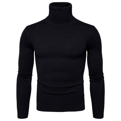 Suéter Térmico Cuello Alto Slim Fit para Hombre - Abrigo Base Cálido - Image 17