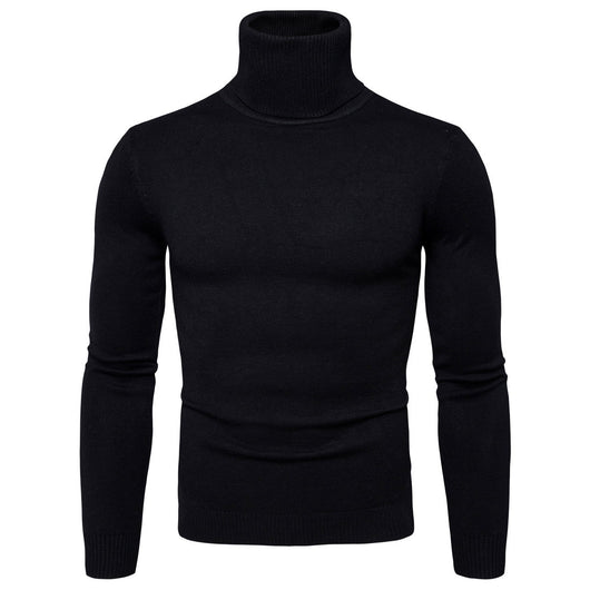 Suéter Térmico Cuello Alto Slim Fit para Hombre - Abrigo Base Cálido - Image 17