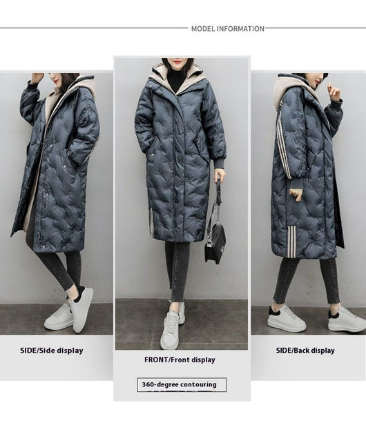 Abrigo Suelto Acolchado Estilo Coreano para Mujer - Image 10