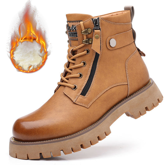 Botas Altas de Terciopelo Térmicas con Aumento de Altura - Image 7