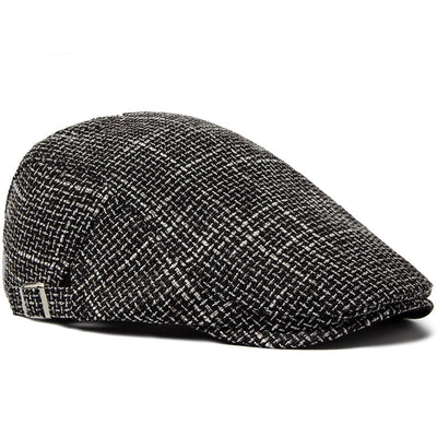 Boina Retro Casual de Algodón y Lino Transpirable para Hombre - Image 4