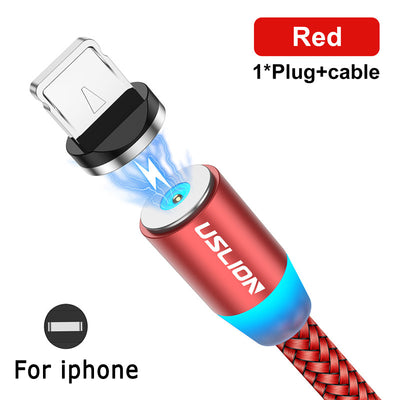 Cable Magnético 360° Triple Conector USB, Type-C y Micro USB - Image 9