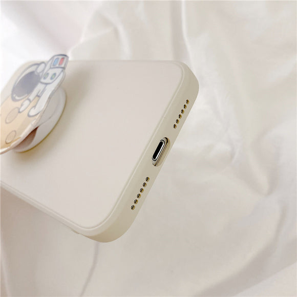 Funda Protectora para Celular Astronauta Silicona Líquida