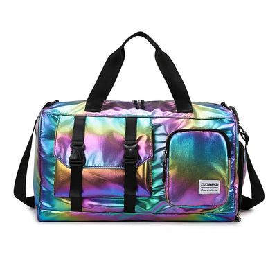 Bolsa de Yoga y Fitness Perlada Multicolor con Compartimento Seco-Húmedo - Image 14
