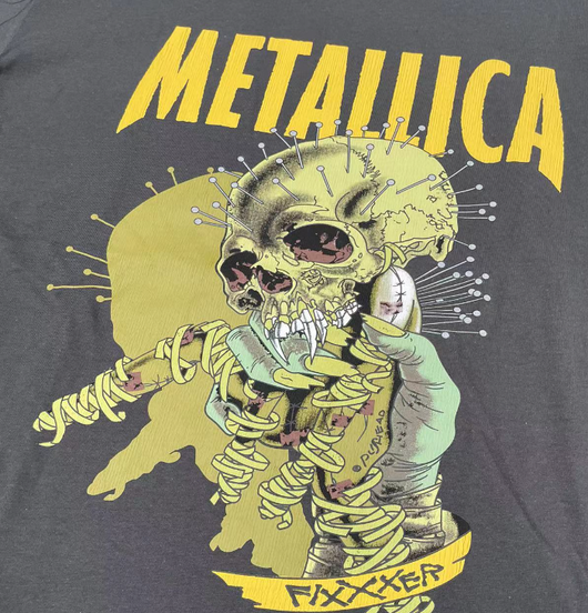 Camiseta Suelta Rock Skull Estampado Manga Corta - Image 9
