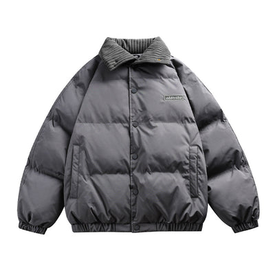 Abrigo Acolchado de Algodón con Solapa Americana para Hombre - Estilo Premium - Image 6