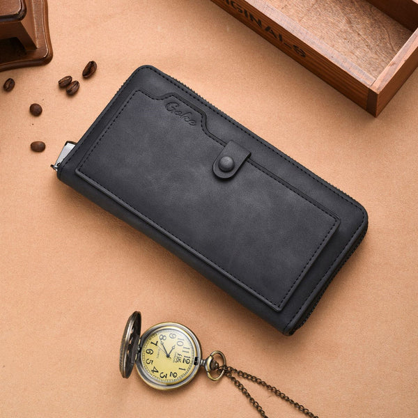 Billetera Larga para Hombre Elegante y Moderna