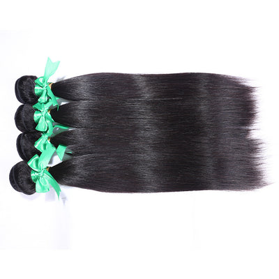 Cabello Indio Liso Natural 100% Cabello Humano Virgen