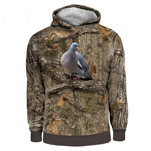Sudadera Estampada 3D para Parejas - Chaqueta de Felpa Digital - Image 15
