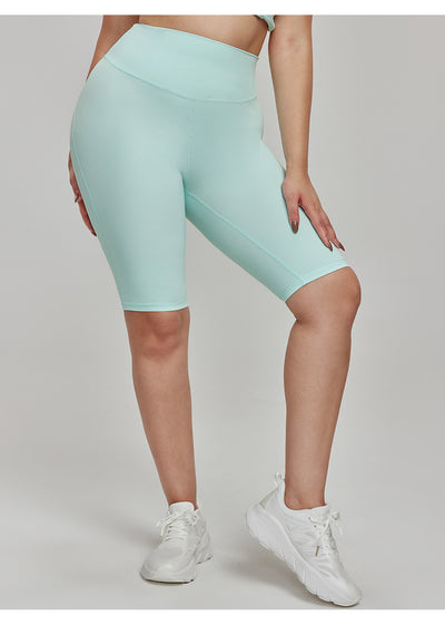 Shorts Deportivos Talla Grande Cintura Alta en Nylon - Image 17