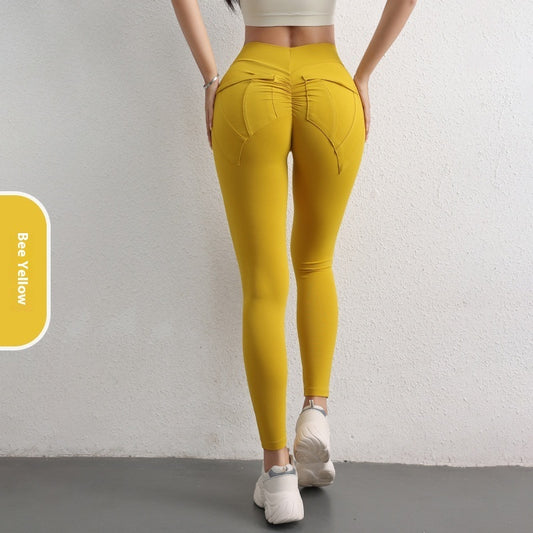 Leggins Deportivos Levanta Glúteos Cintura Alta con Bolsillos para Mujer