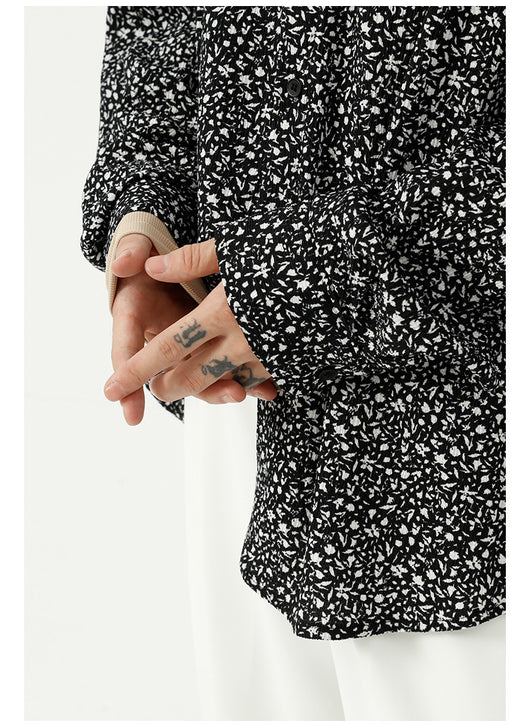 Camisa Suelta de Manga Larga para Hombre - Diseño Casual Moderno - Image 4
