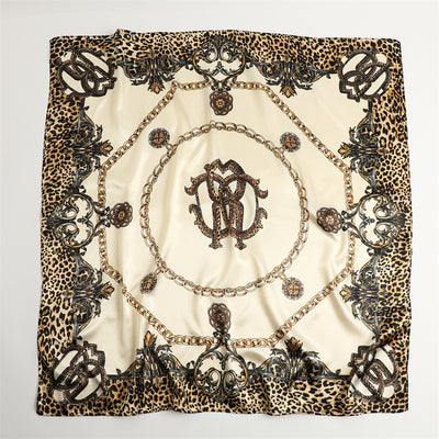 Pañoleta Estampada Protección Solar Grande para Mujer - Image 9