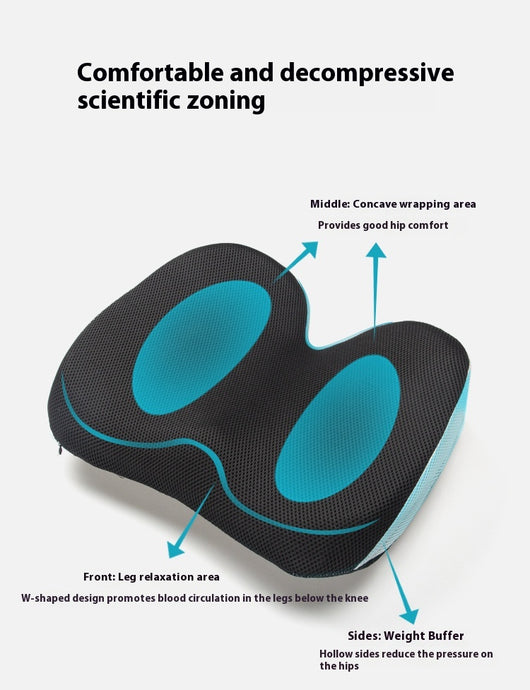 Cojín Ergonómico de Espuma Viscoelástica para Auto y Oficina - Image 14
