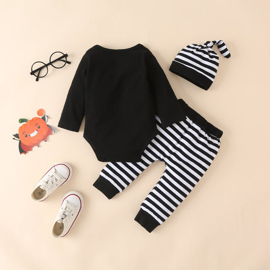 Conjunto de Pijama Infantil Estampado Manga Larga - Diseño Calabaza - Image 8