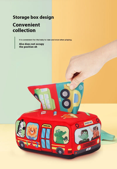 Caja de Juguete con Cordón de Tela para Papel Secante Infantil - Image 19