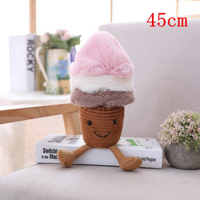 Peluche de Champiñón Helado Rosa Pastel - Image 12