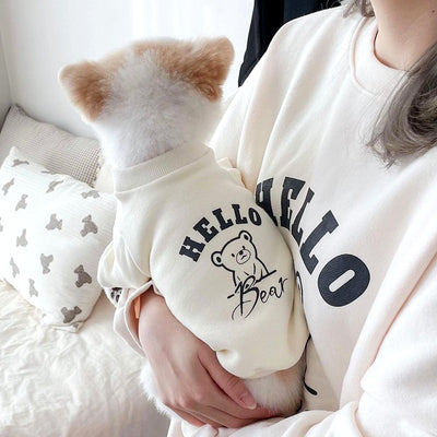 Suéter para Perro con Estampado de Osito