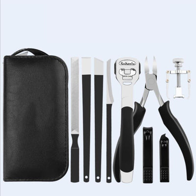 Set de Manicura Profesional 10 Piezas con Cortauñas de Precisión - Image 9