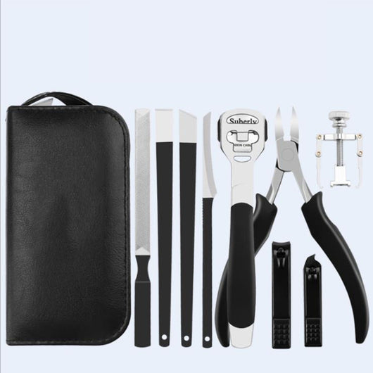 Set de Manicura Profesional 10 Piezas con Cortauñas de Precisión - Image 9