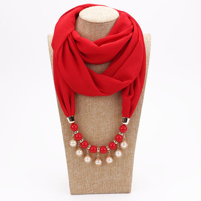 Pañuelo Collar Chal Perla con Protección Solar para Mujer - Image 6