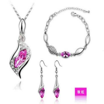 Collar Colgante de Aretes Combinados - Image 17