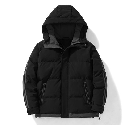 Abrigo Acolchado de Invierno para Hombre Talla Grande Estilo Coreano - Image 4