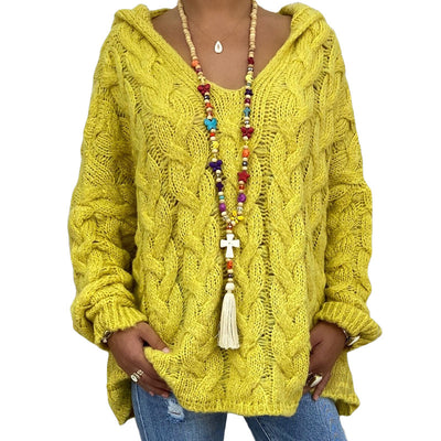 Sudadera Tejida de Color Puro con Giro - Image 17