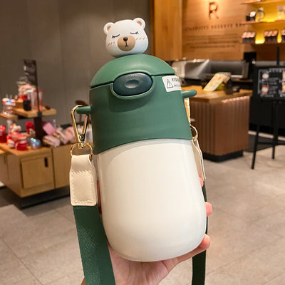 Vaso Térmico Portátil con Popote para Estudiantes - Image 18