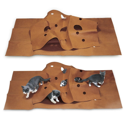 Tapete Interactivo Plegable para Gatos - Juguete Rascador Resistente a Mordidas - Image 3