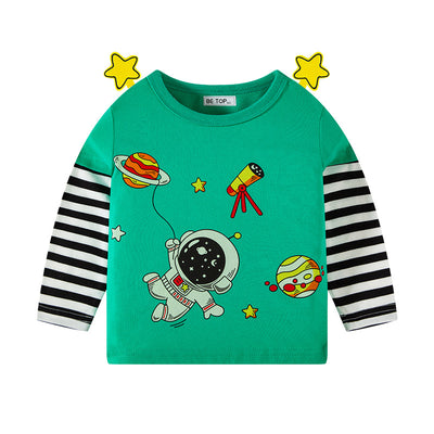 Playera Infantil de Manga Larga con Impresión 3D en Relieve - Image 10