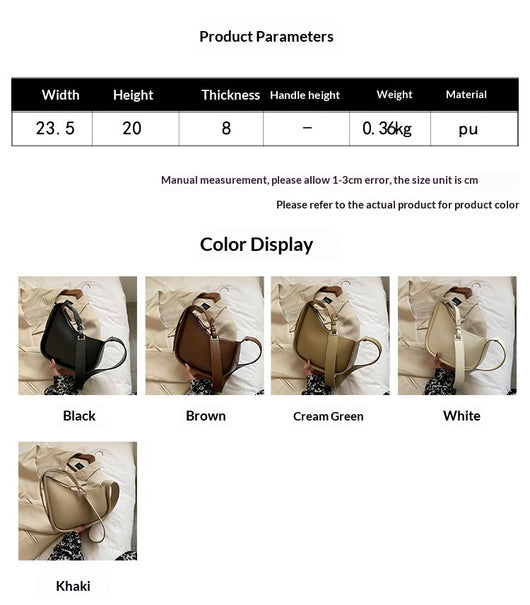 Bolso Bandolera Retro Minimalista para Mujer - Image 34