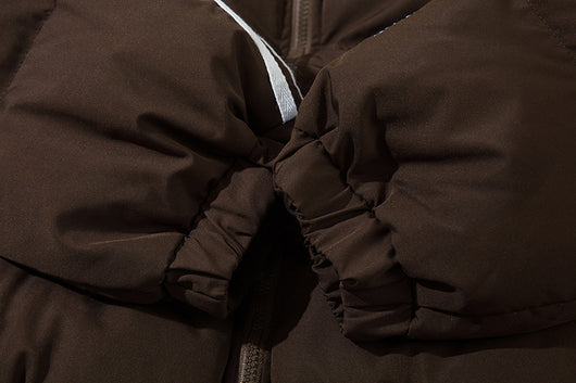 Chaqueta Acolchada para Hombre con Cuello Alto y Rayas Laterales - Image 19