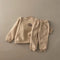 Conjunto de Abrigo Infantil Grueso: Suéter y Pantalón Térmico