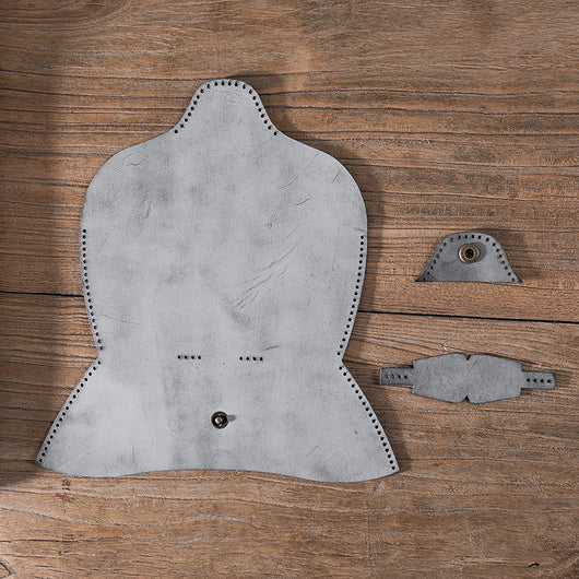Estuche para Lentes de Cuero Fog Wax Costura Manual - Image 3