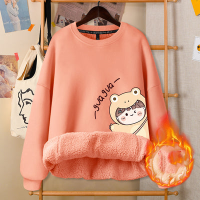 Chaqueta Blanca Cuello Redondo para Otoño e Invierno - Estilo Femenino y Adorable - Image 19