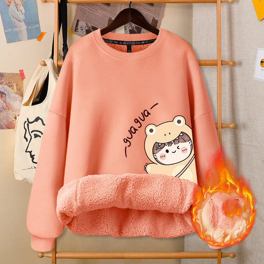 Chaqueta Blanca Cuello Redondo para Otoño e Invierno - Estilo Femenino y Adorable - Image 19