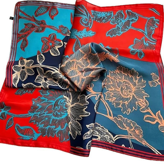 Pañuelo de Seda 70x70 Estilo Coreano - Versátil y Elegante - Image 5