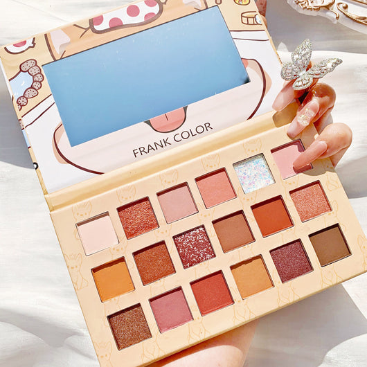 Paleta de Sombras Tierra Mate Perlada para Estudiantes - Image 11