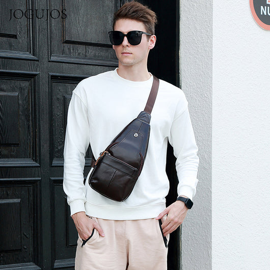Chaqueta de Cuero Retro Premium para Hombre - Pecho Reforzado - Image 2