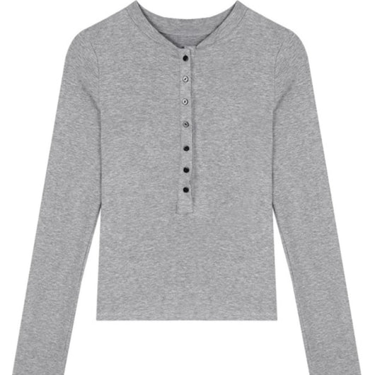 Blusa Larga Cuello Semiabierto para Mujer - Base Interior Versátil - Image 5