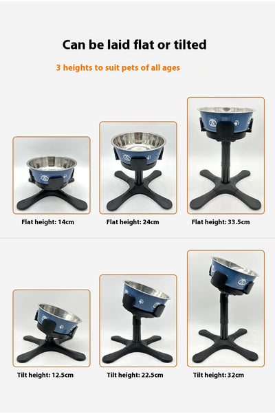 Comedero Ajustable para Perros con Soporte Elevado Antivuelco - Image 12